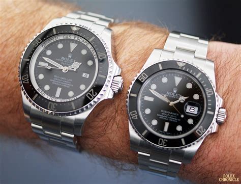 rolex deepsea vs submariner price|rolex deepsea costco.